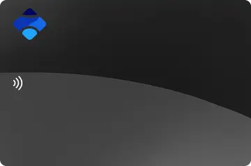 Black card design in Bank Account Simulator